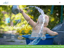 Tablet Screenshot of angelwater.com